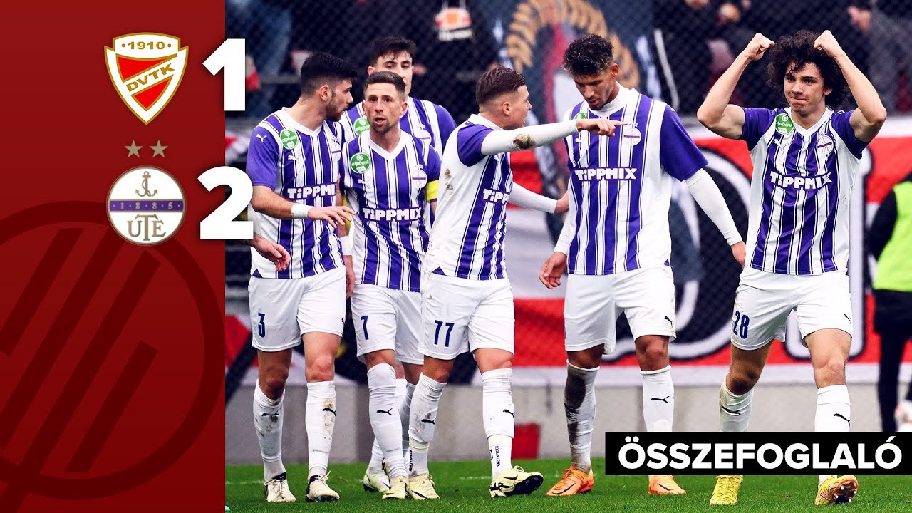 NB I: DVTK–Újpest 1–2 | összefoglaló