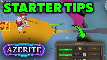 Starter Tasks Guide On This *NEW RSPS* [How To Start] Azerite RSPS