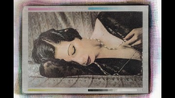 Four color CMYK gum print