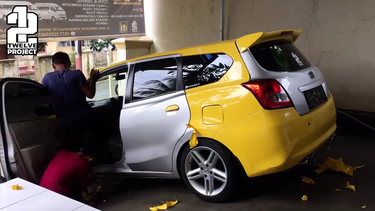 Datsun Go Modifikasi, Waktunya Ganti Kulit - YouTube