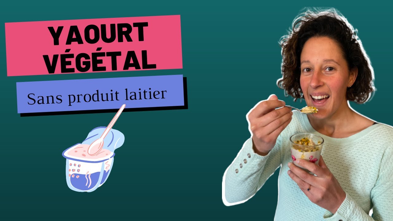 COMMENT FAIRE UN YAOURT NATURE : sans produit laitier