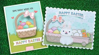 Intro to Eggcellent Easter Basket + 2 cards from start to finish