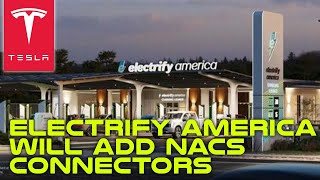 Electrify America Will Add NACS Connectors To Its Chargers