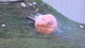 Giant Pumpkin Exploding