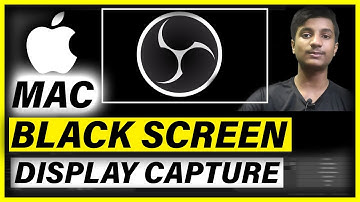 How to Fix Black Screen on OBS Studio Mac |  Big Sur, Catalina, Mojave, Sierra, High Sierra | apple