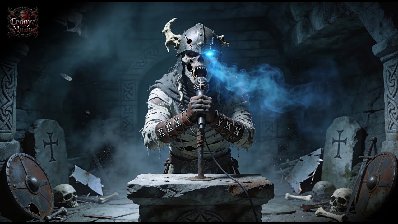 Draugr of the Burial Mounds - Viking Metal (Lyrics Video)