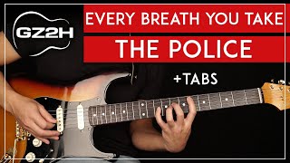 Video thumbnail of "Every Breath You Take Guitar Tutorial The Police Guitar Lesson |Acoustic + Electric + TABs|"