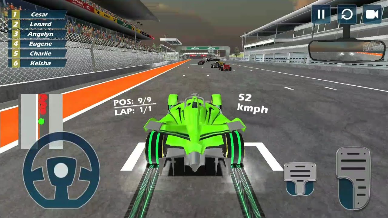 car vs car formula one car racing real formula car racing YouTube