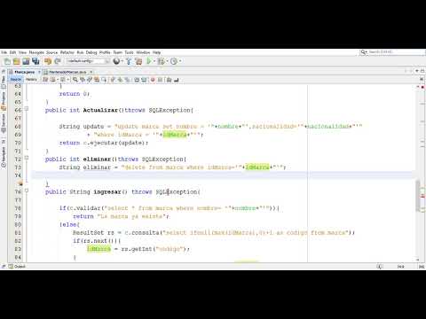 delete java swing mysql