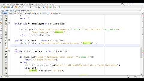 delete java swing mysql