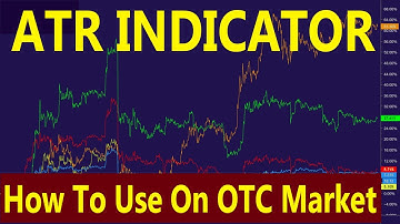 ATR Indicator How To Use On OTC Market - Robot Cross Signal OTC Market Strategy