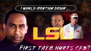 First Take crew PUSHING Deion for LSU? | Full coverage of the buyout of Brian Kelly