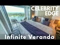 Celebrity Edge Infinite Veranda Stateroom Tour: Cabin #7143