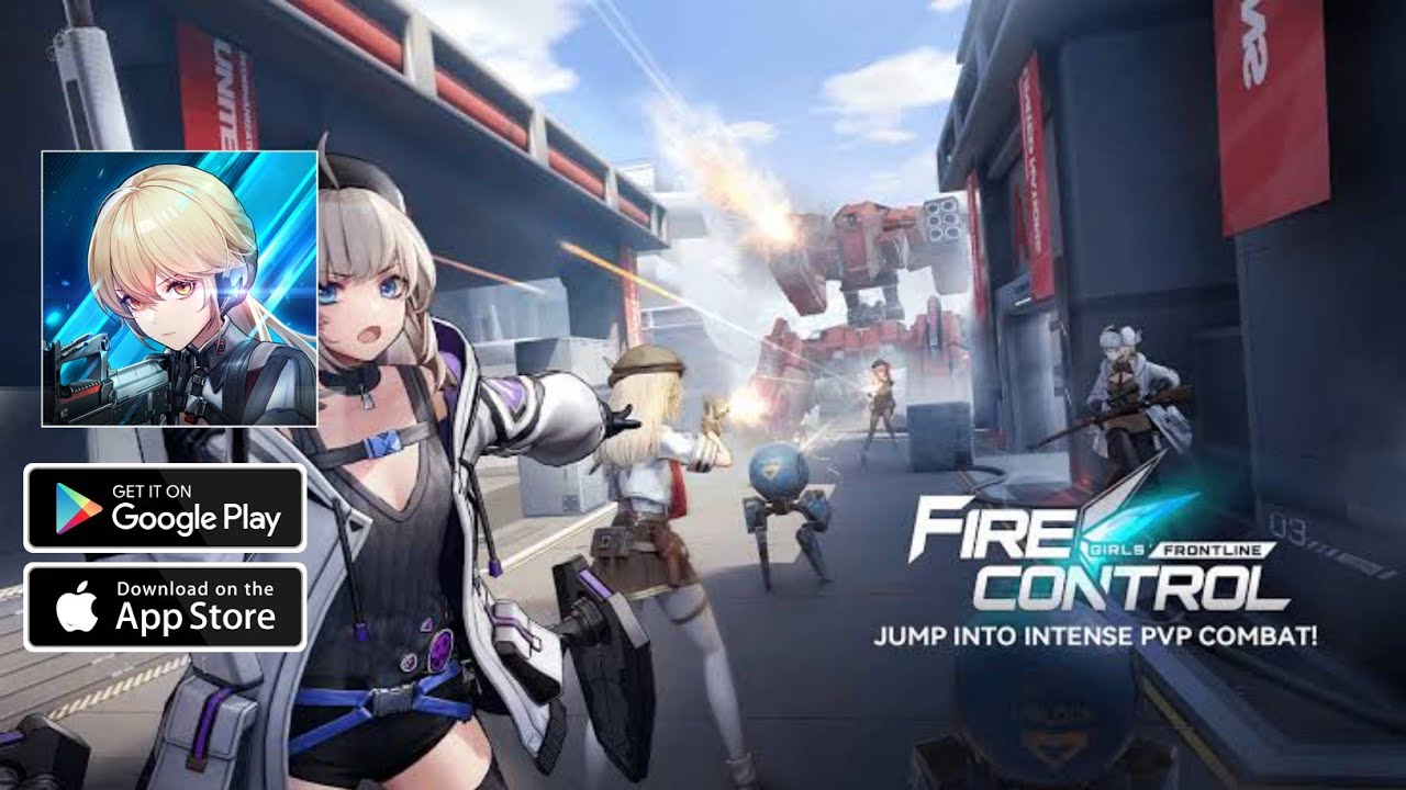 GIRLS FRONTLINE FIRE CONTROL Official Global Launcher Gameplay Walkthrough (Android ,iOS) Part 1