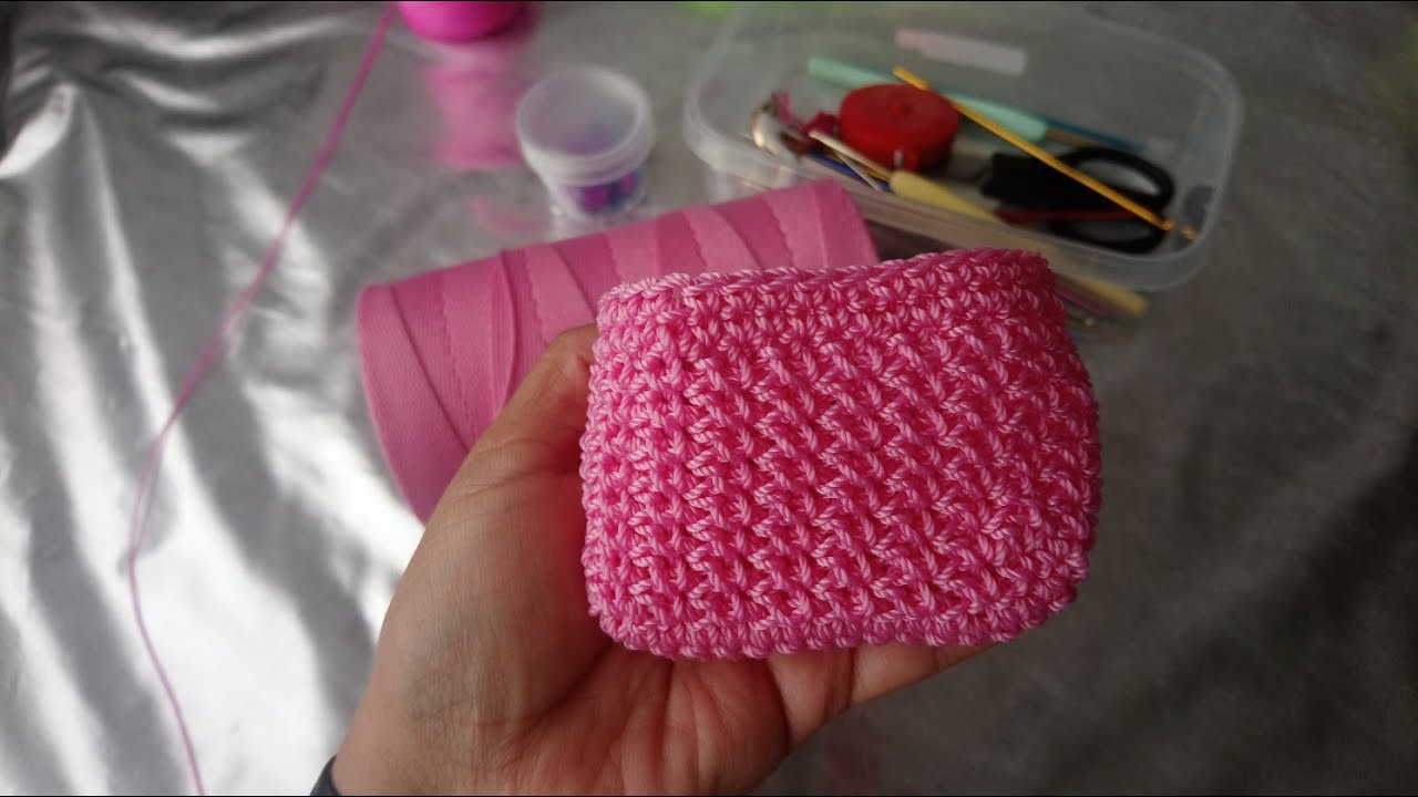 Monedero Tejido Crochet Muy Fácil - YouTube