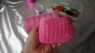 Monedero Tejido Crochet Muy Fácil - YouTube