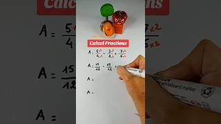 Addition de fractions Méthode #maths #shorts #pourtoi #fyp #fractions #college #dnb #exam #math