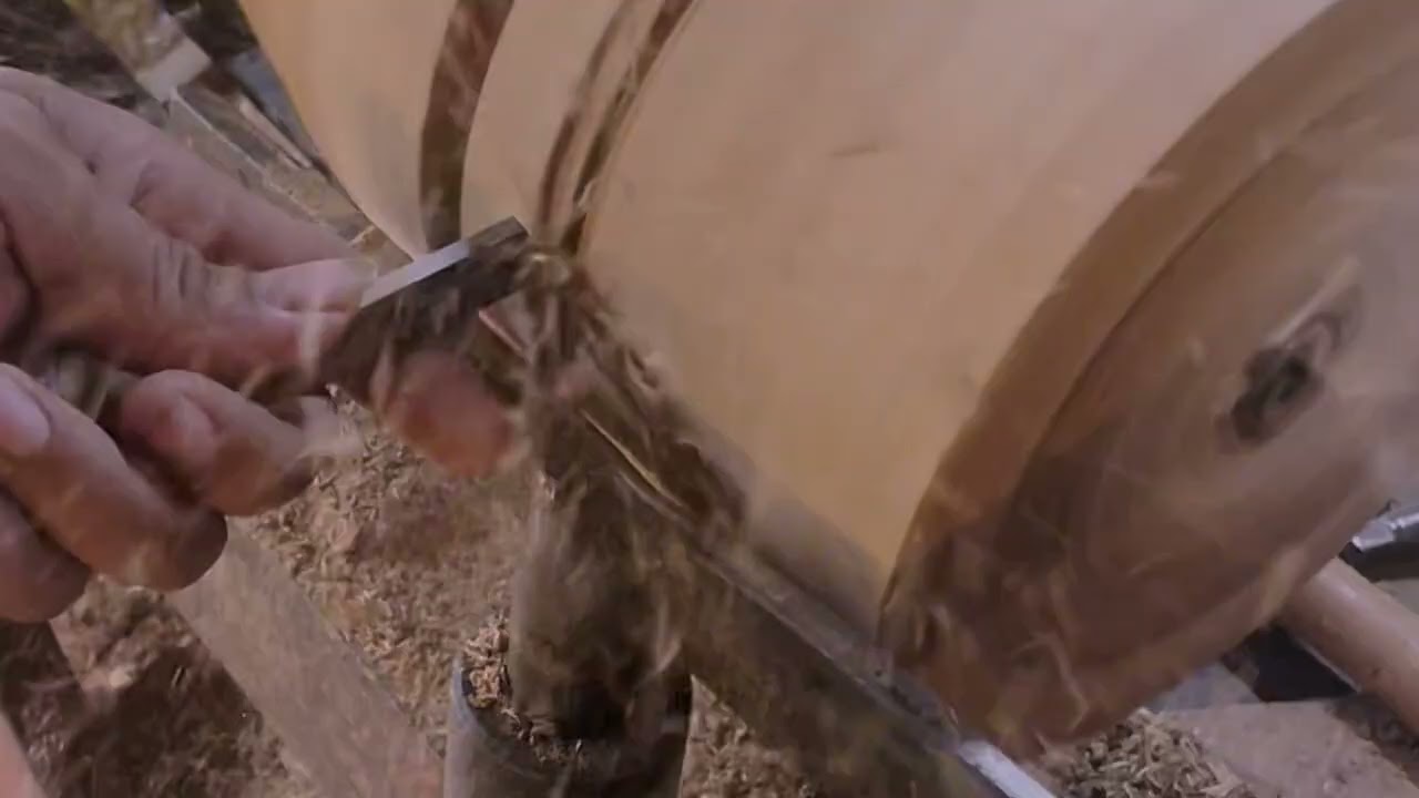 special idea of wooding turning