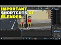 Shortcuts in blender  all shortcuts important in blender  you need to know