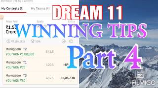 DREAM 11 GRAND League Winning Tips  in Tamil my winning proof added.