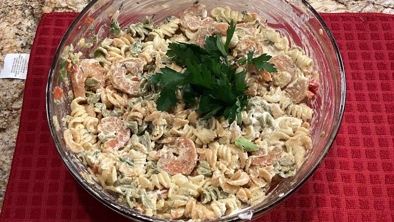Bae’s Classic Shrimp Seafood Salad YouTube