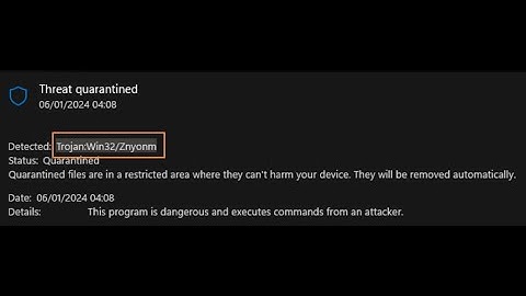 Znyonm Trojan virus Removal Guide | How to eliminate Trojan:Win32/Znyonm For Good?