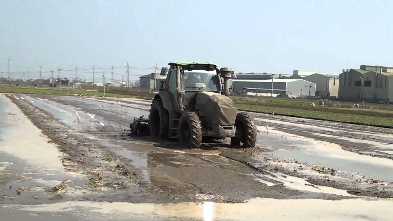 DEUTZ 德士210 水田作業實錄! Taiwan