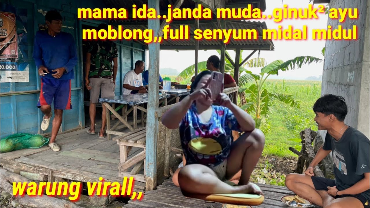 Mama ida..janda muda mencari jodoh ginuk² ayu moblong bikin betah full senyum