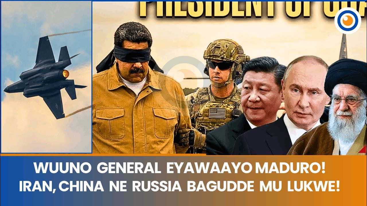 IRAN, Russia ne China Bagudde mu Lukwe lwa America okuwamba Maduro!