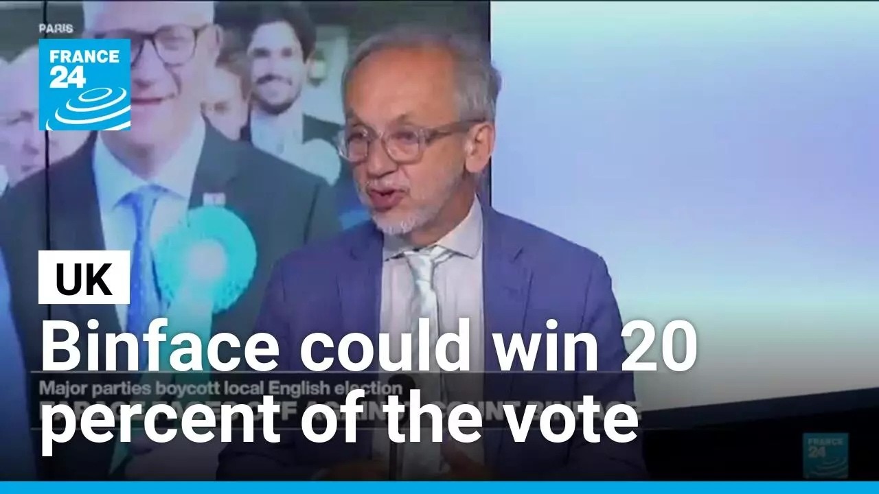 Farage face off against Count Binface: "He's been the subject to many jokes in the UK" • FRANCE 24