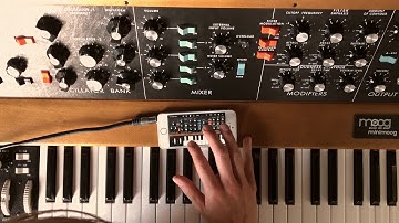 Minimoog vs Minimoog Model D App
