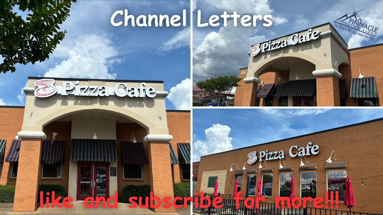 Make Your Business Stand Out with Custom Channel Letters | Pinnacle Custom Signs