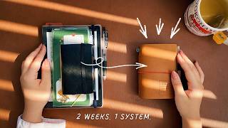 how i fit my whole journaling system into one passport tn 📚