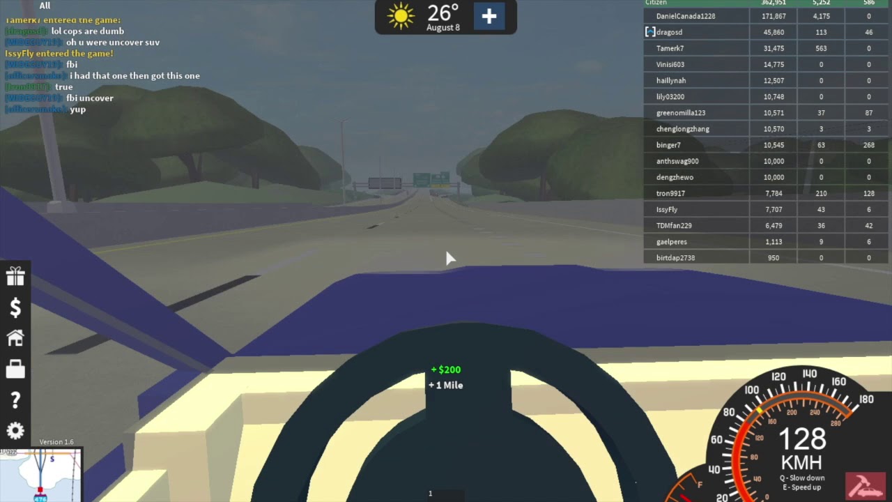 Roblox Driving On I 476 Newark Map Ultimate Driving Youtube