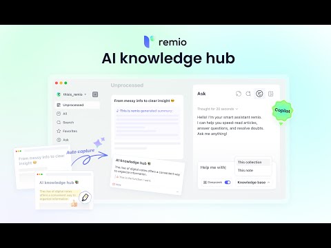 remio | AI Assistant Powered by Your Experience video preview 2