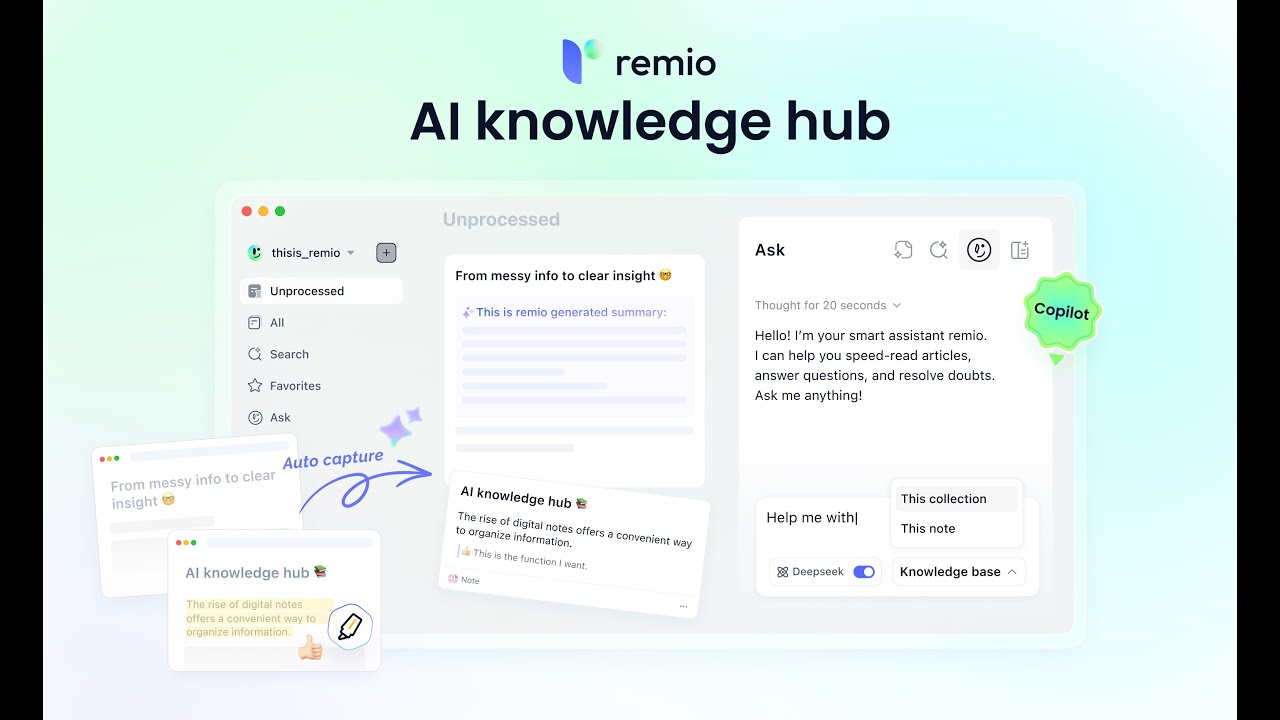 remio onboarding tuturial