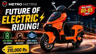 METRO Metrix Powerful Electric Bike | 65KM/H Speed + 150KM Range