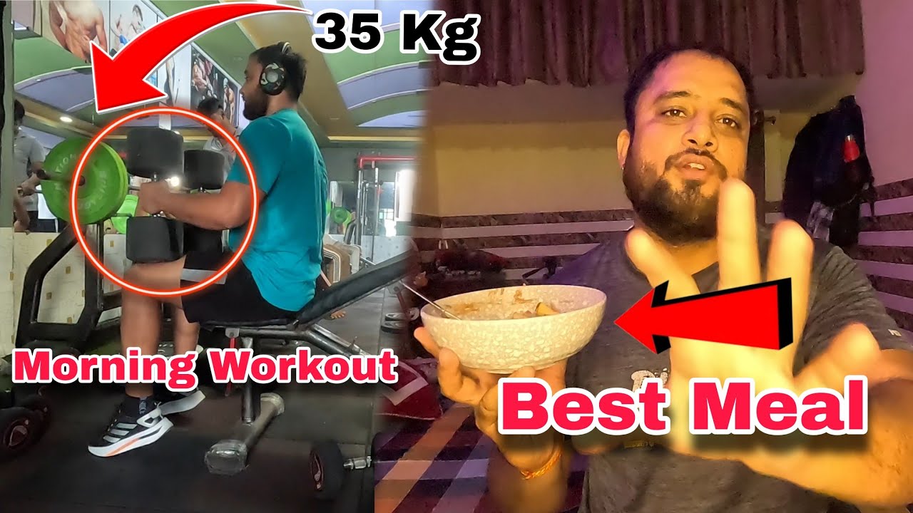 Heavy workout ke baad kya meal khana chaiye | daily gym jate hue | chest and try workout 