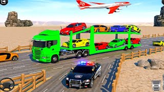 Crazy car transport truck driving game.car transporter Android Game playing. #1 car transformation. screenshot 3