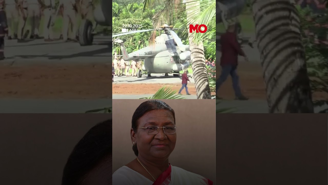 President Droupadi Murmu’s Helicopter Sinks into Fresh Helipad in Kerala | Mo of Everything