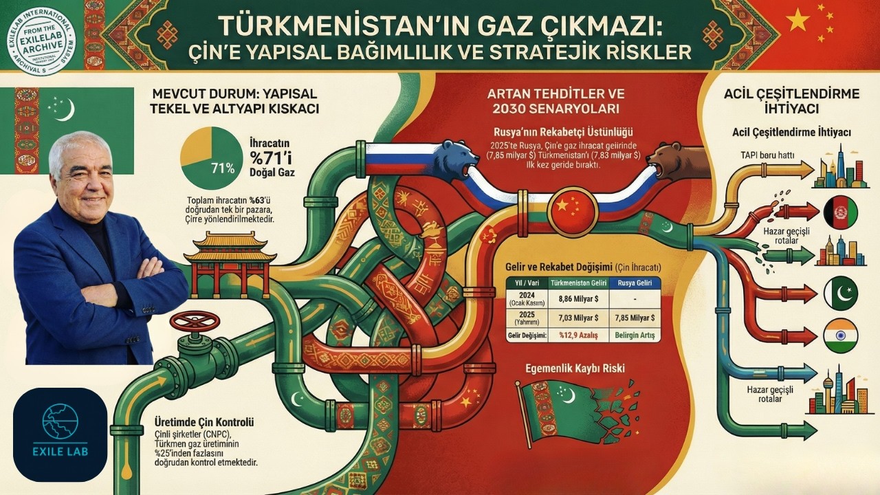 Türkmenistan Çin Gaz İlişkilerinde Yapısal Monopson ve Stratejik Bağımlılık Raporu