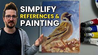 How to Simplify Any Reference Photo Before Painting