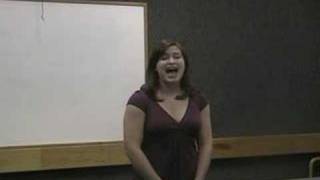 Renee Robinson - UGA Idol 2007 Audition