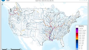 National Water Model Streamflow Analysis - April 2025