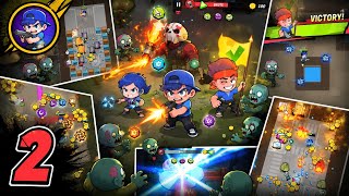 Zombusters | Brutal Zombie Horde Battle | Gameplay Walkthrough | Part 2 |  | Android & iOS | screenshot 5