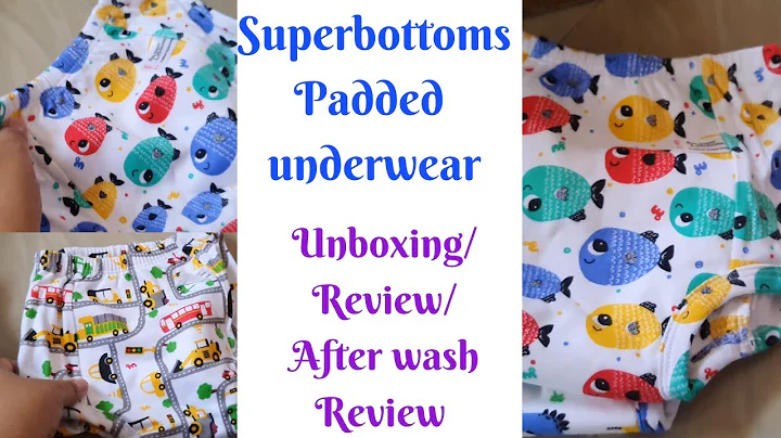 Superbottoms underpants Unboxing, review, after wash review for kids potty training@nirupamaphutane