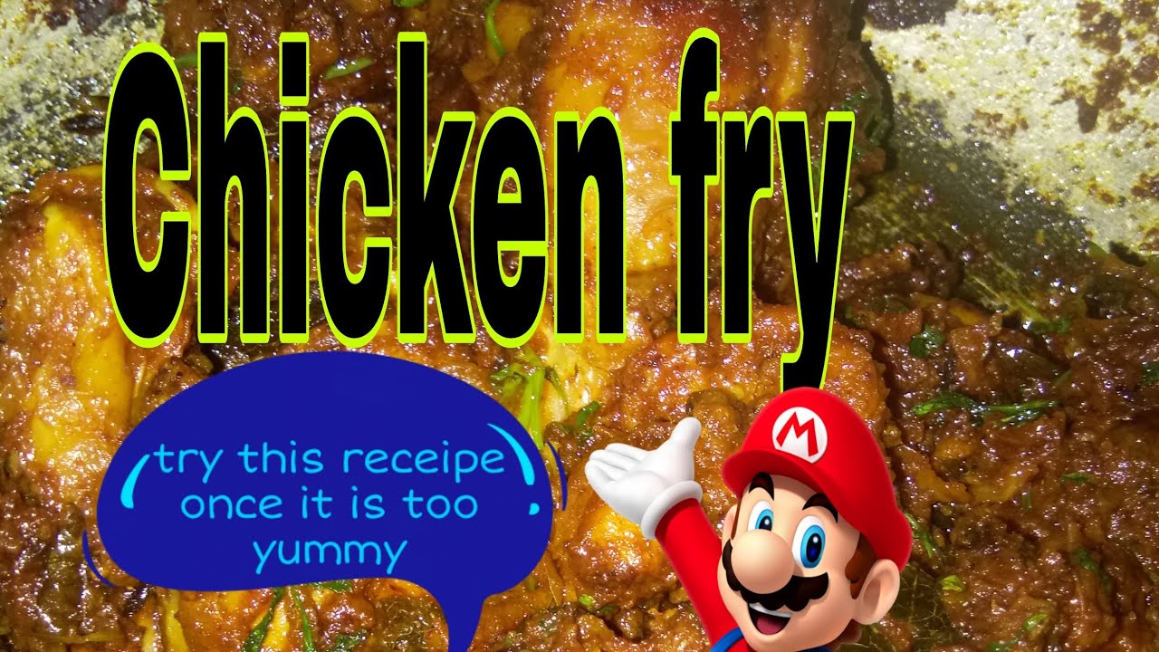 How to prepare chicken fry?chicken fry receipt .👌👍 YouTube