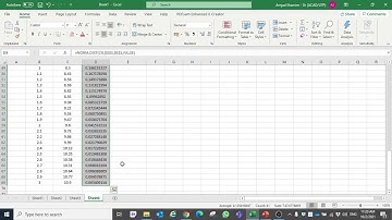 How to Draw Normality Graph in Excel - Normal Distribution