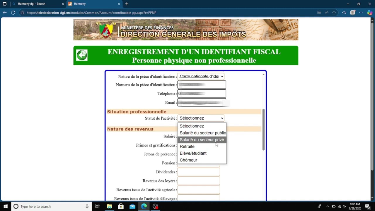 How To Create A Taxpayers Account (Comment Créé Un Compte Contribuable) 2025