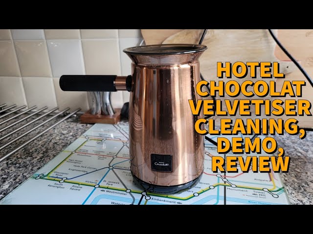 Velvetiser Hotel Chocolate Hot Chocolate drink Maker Machine 21D x 12W x  20H cm